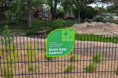Donor Signage: Bush Dog Habitat